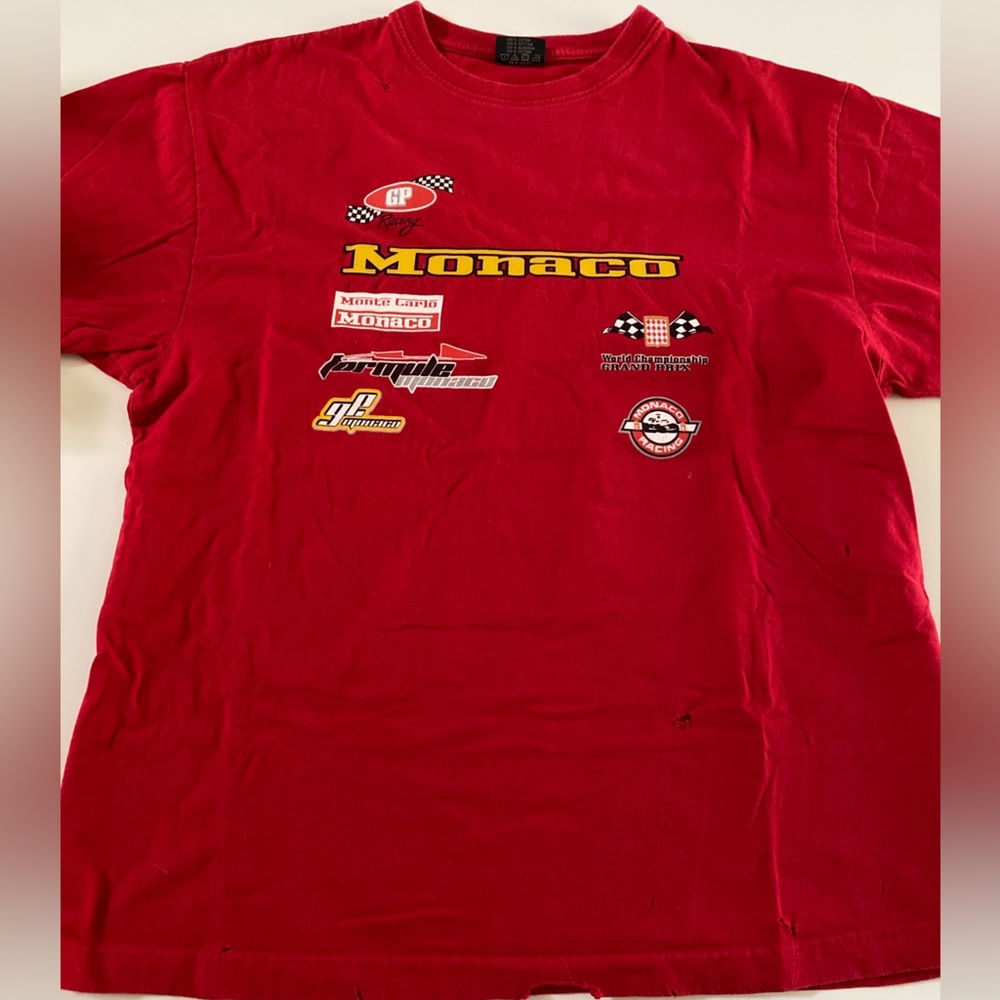 Monaco race track t-shirt